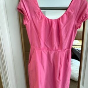 JcrewPink Short Sleeve Dress